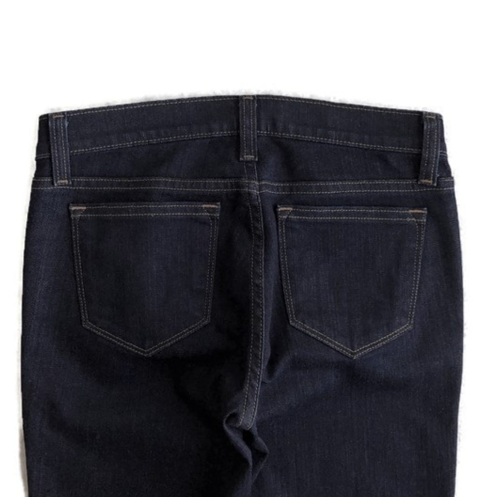 J. Crew Dark Wash Toothpick Jeans-Sz 26 Ankle MINT - Picture 3 of 4